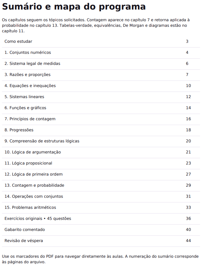 Amostra 3 de uma página de material IPQUESTOES